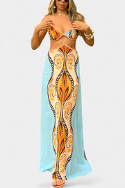 Sytella – Damenkleid mit Cut-out-Details und offenem Rücken – Ansicht 2