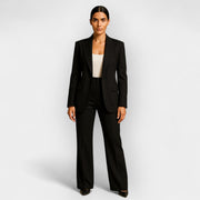 Damen-Set aus Mantel und Hose – Ansicht 4
