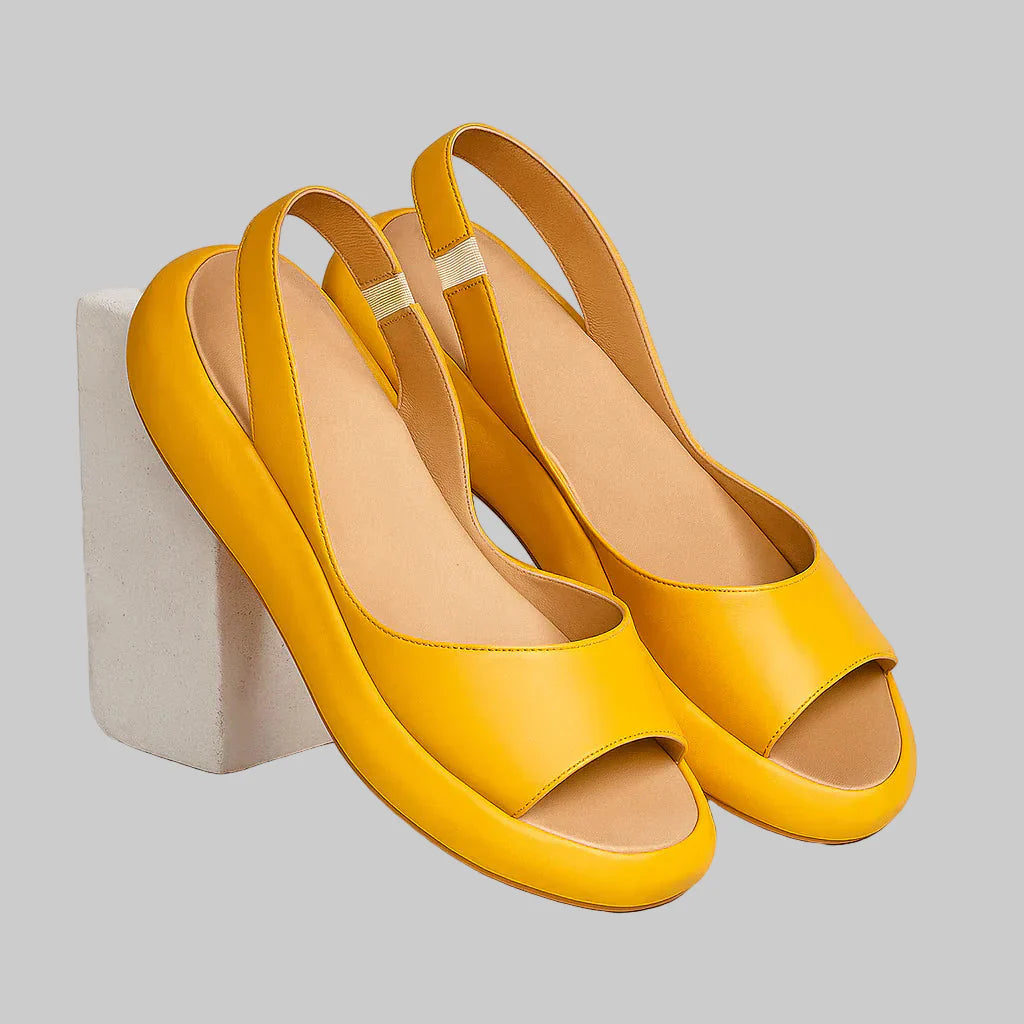 Solana Slingback Sandalen mit offener Zehenpartie
