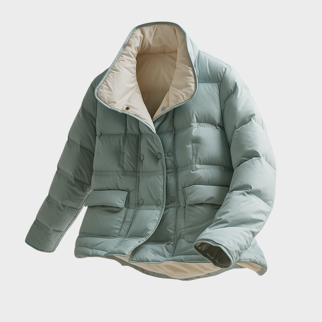 Hassleholm – Wendbare Daunenjacke für Damen – Ansicht 10