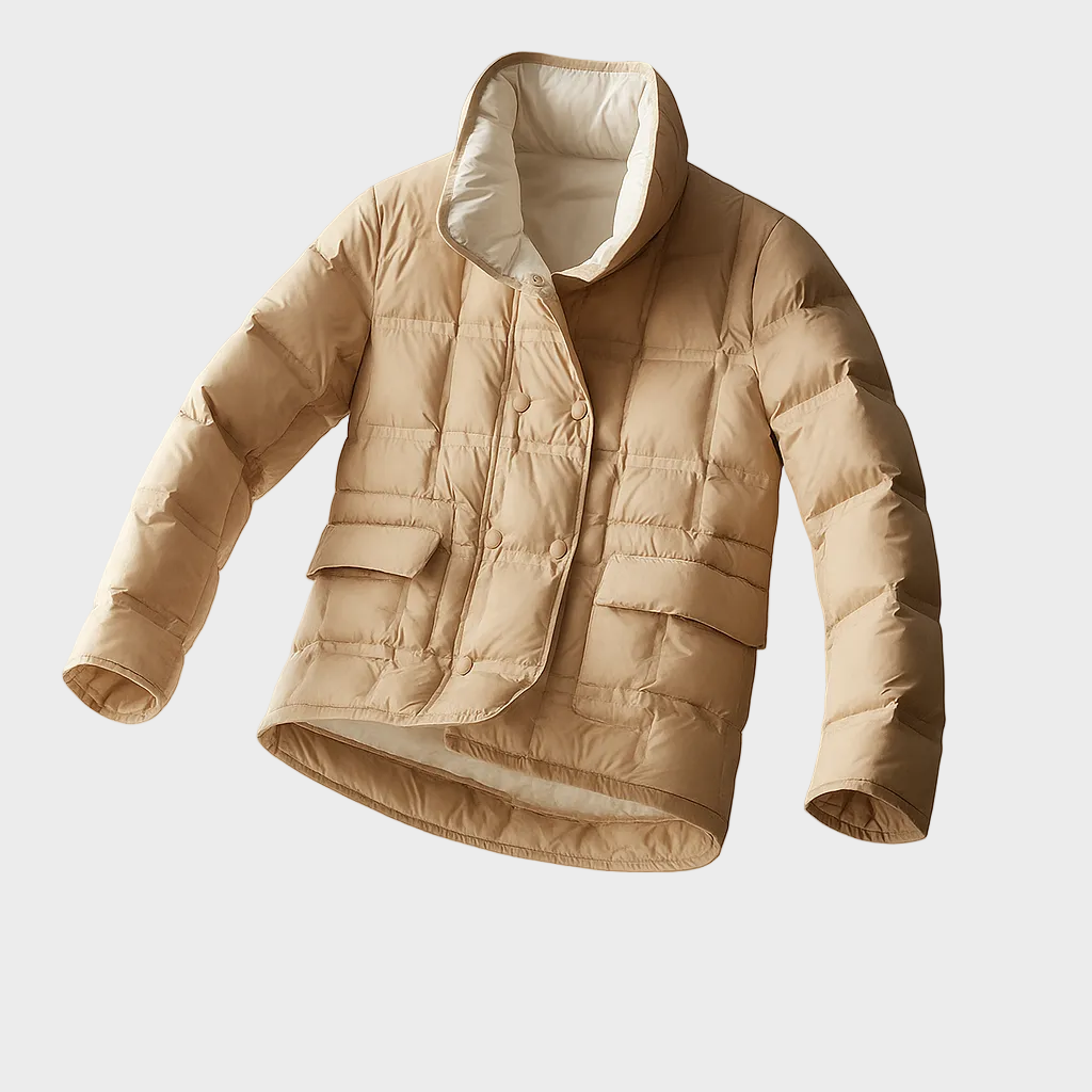 Hässleholm – Wendbare gesteppte Daunenjacke für Damen – Ansicht 11