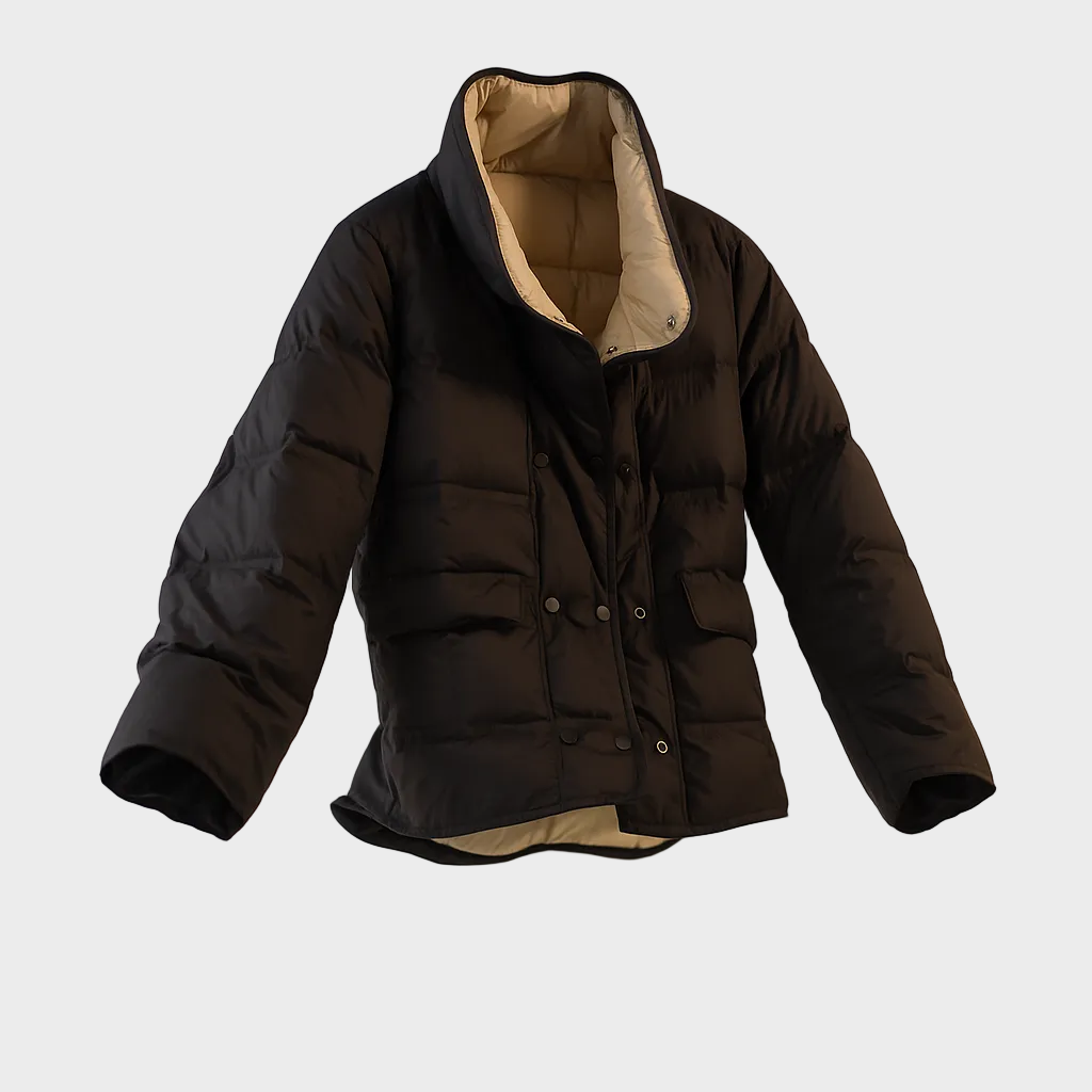 Hässleholm – Wendbare gesteppte Daunenjacke für Damen – Ansicht 20
