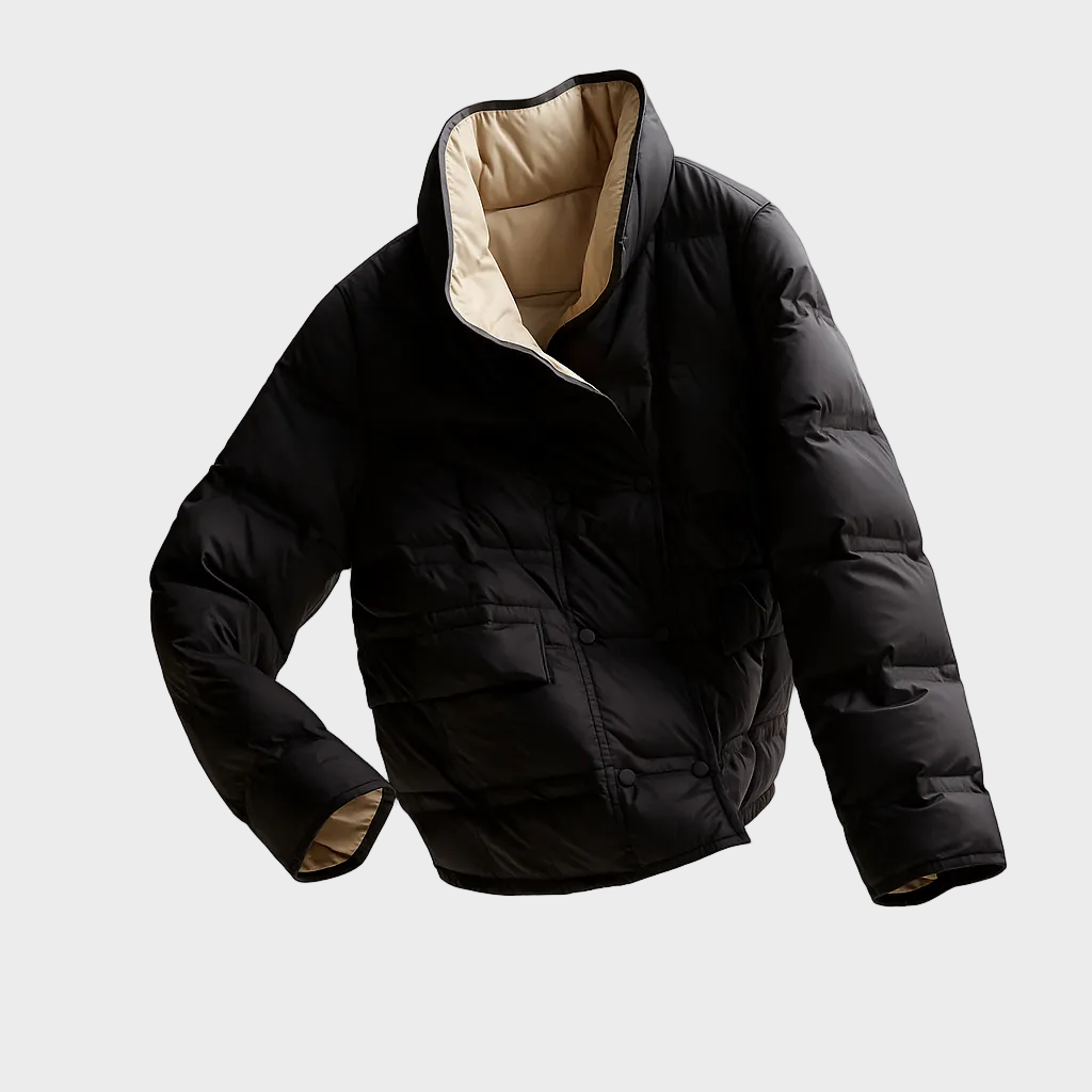 Hässleholm – Wendbare gesteppte Daunenjacke für Damen – Ansicht 21