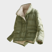 Hässleholm – Wendbare gesteppte Daunenjacke für Damen – Ansicht 22
