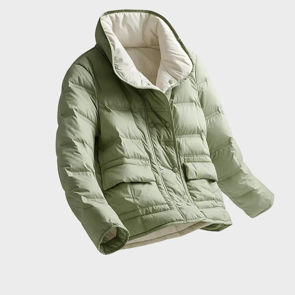 Hässleholm – Wendbare gesteppte Daunenjacke für Damen – Ansicht 24