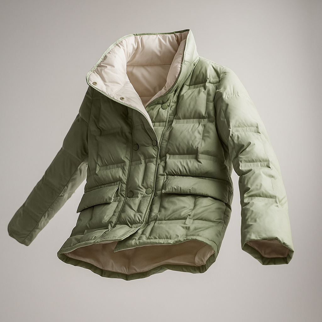 Hässleholm – Wendbare gesteppte Daunenjacke für Damen – Ansicht 25