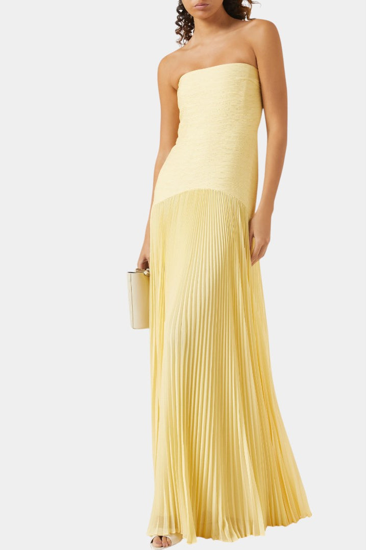 Deia – Maxikleid für Damen aus Mesh mit Glockenärmeln – Ansicht 6