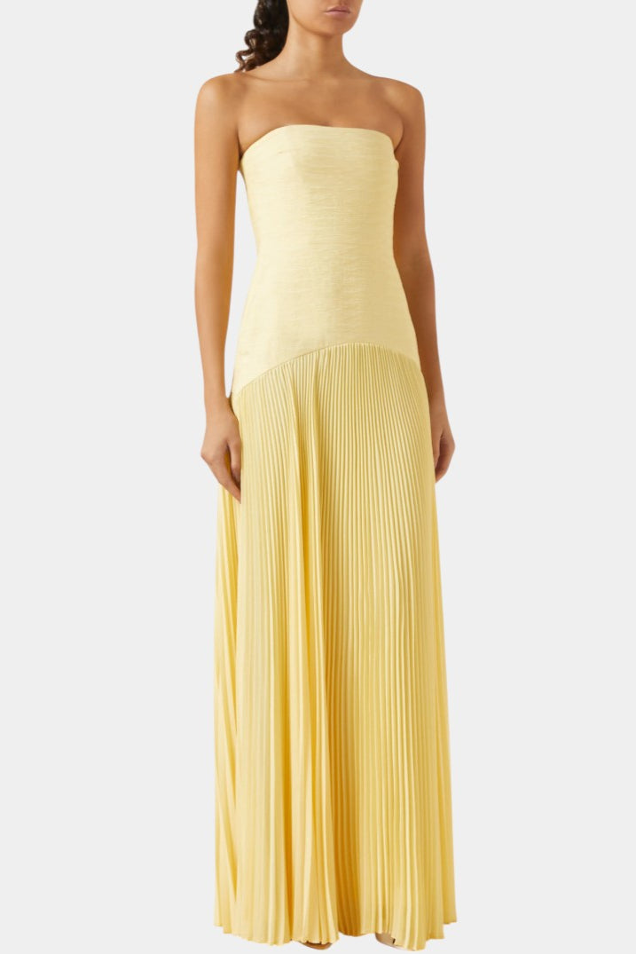 Deia – Maxikleid für Damen aus Mesh mit Glockenärmeln – Ansicht 4