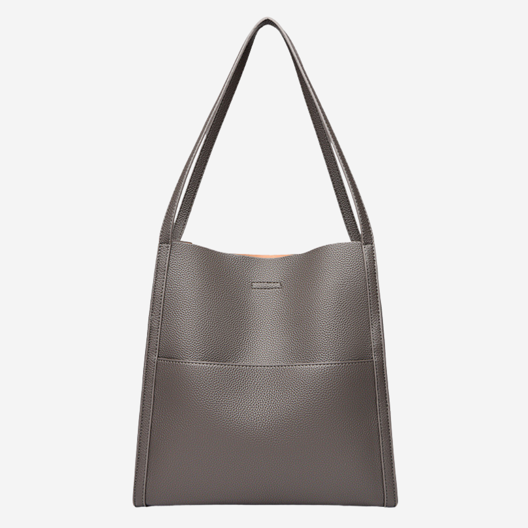 Mariah – Schultertasche für Damen aus echtem Leder – Ansicht 9