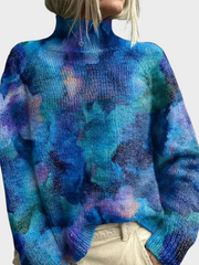 Aimélie – Warmer Rollkragenpullover für Damen – Ansicht 2