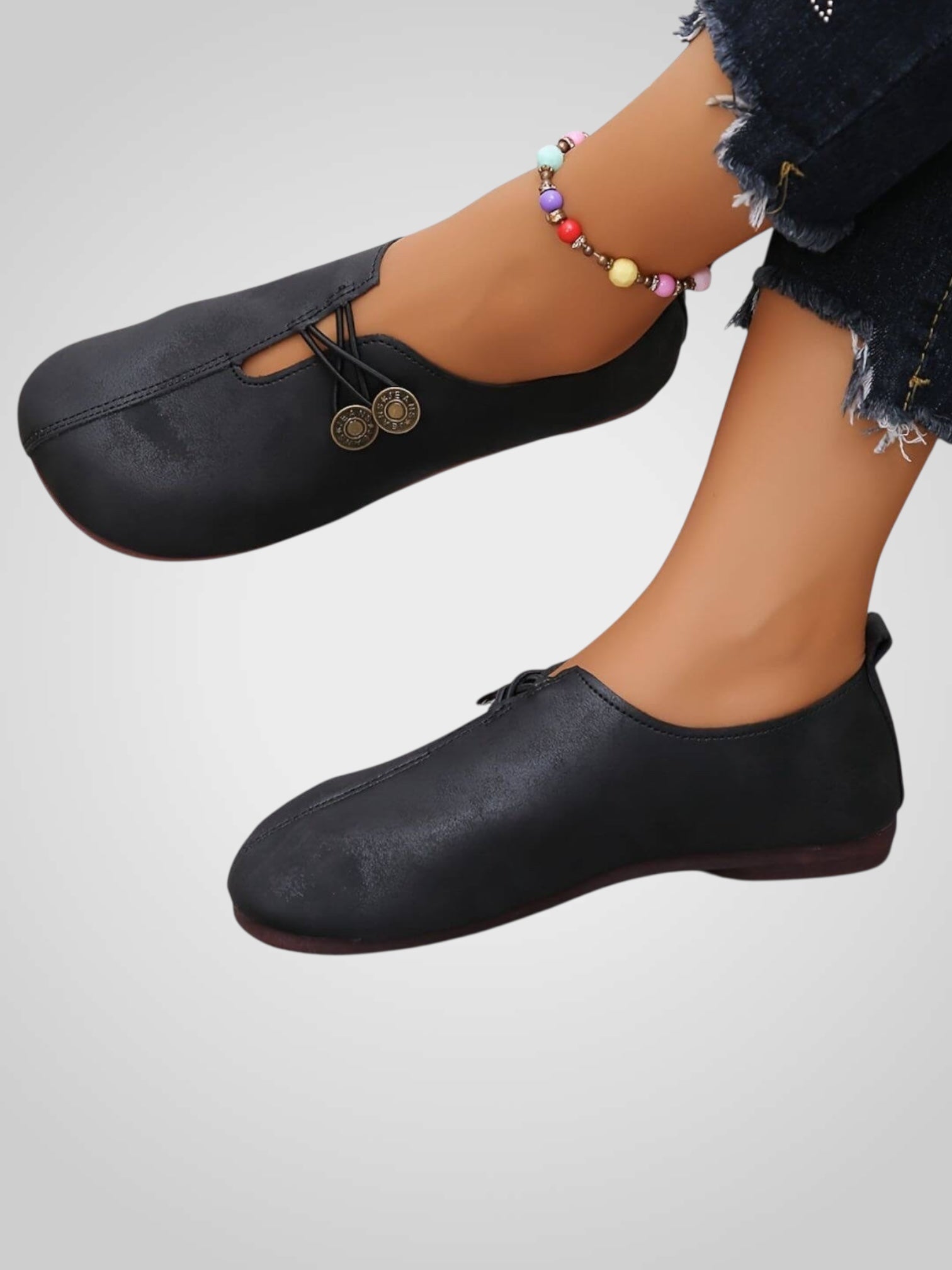 Lydia – Weiche flexible orthopädische Schuhe für Damen – Ansicht 7