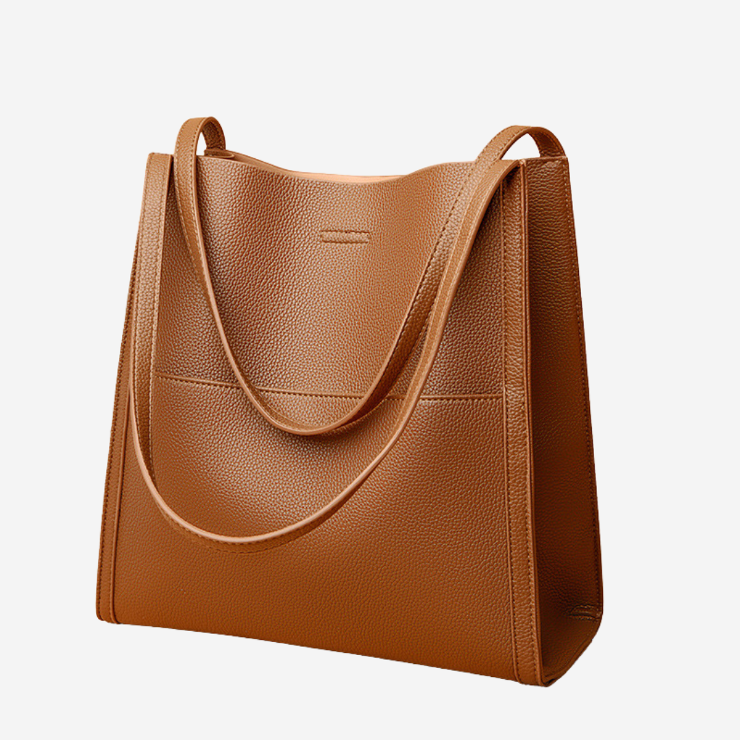 Mariah – Schultertasche für Damen aus echtem Leder – Ansicht 3