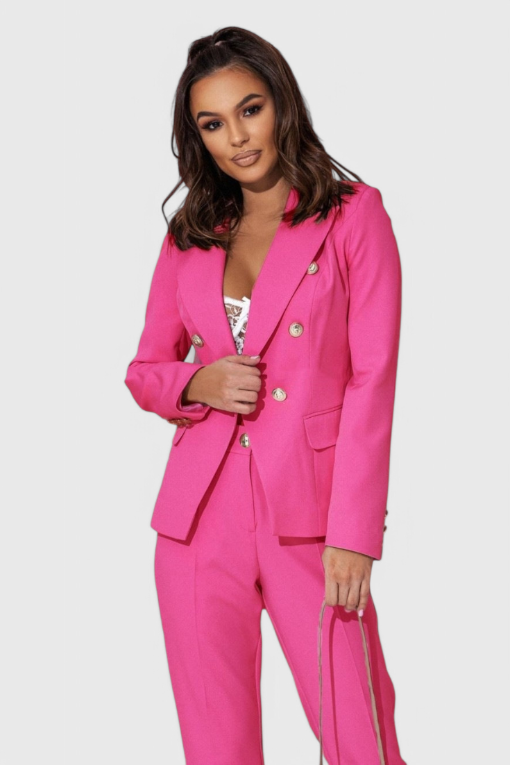 Elegantes Blazer- und Hosen-Set von Rosalin