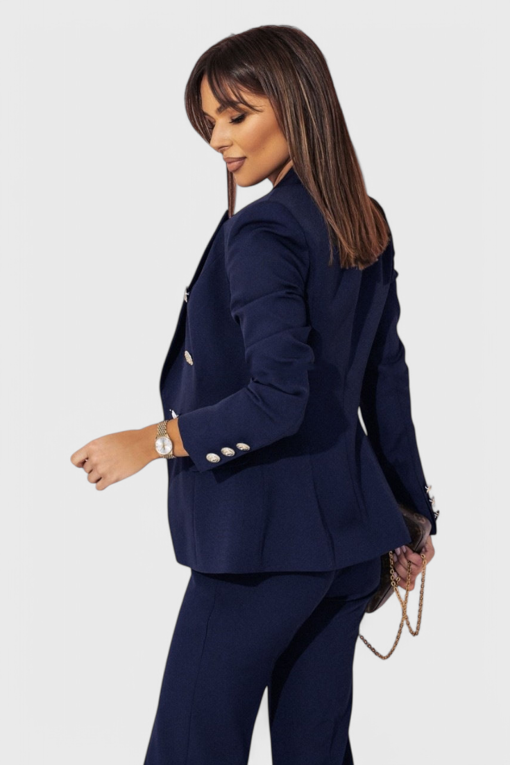 Elegantes Blazer- und Hosen-Set von Rosalin