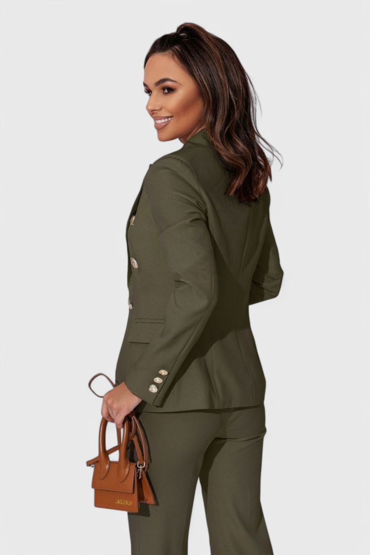 Elegantes Blazer- und Hosen-Set von Rosalin