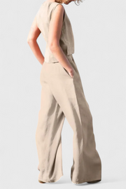 Ärmelloses Vintage-Sommer-Set Yvanne für Damen – Ansicht 6