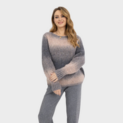 Zendaya – Grobstrickoberteil für Damen – Ansicht 3