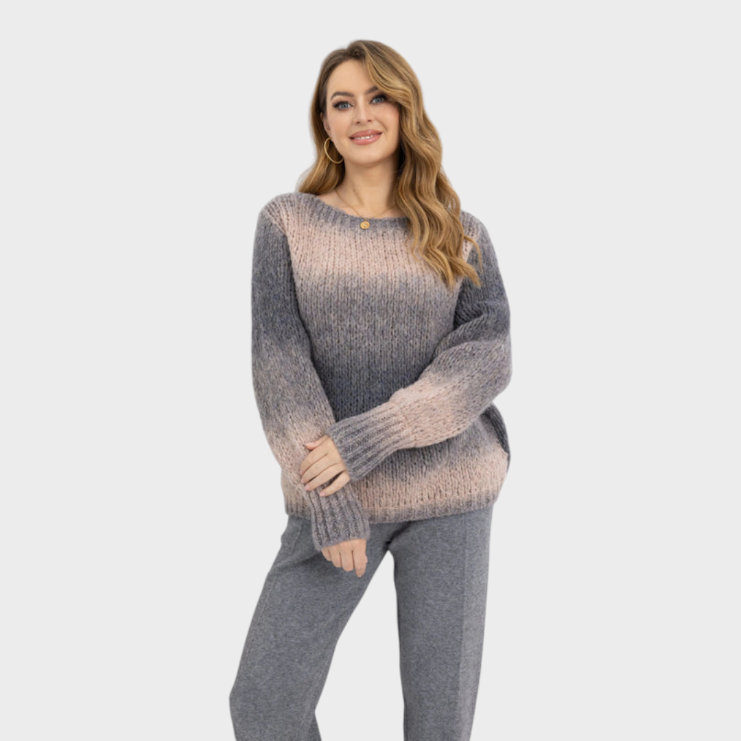 Zendaya – Grobstrickoberteil für Damen – Ansicht 3