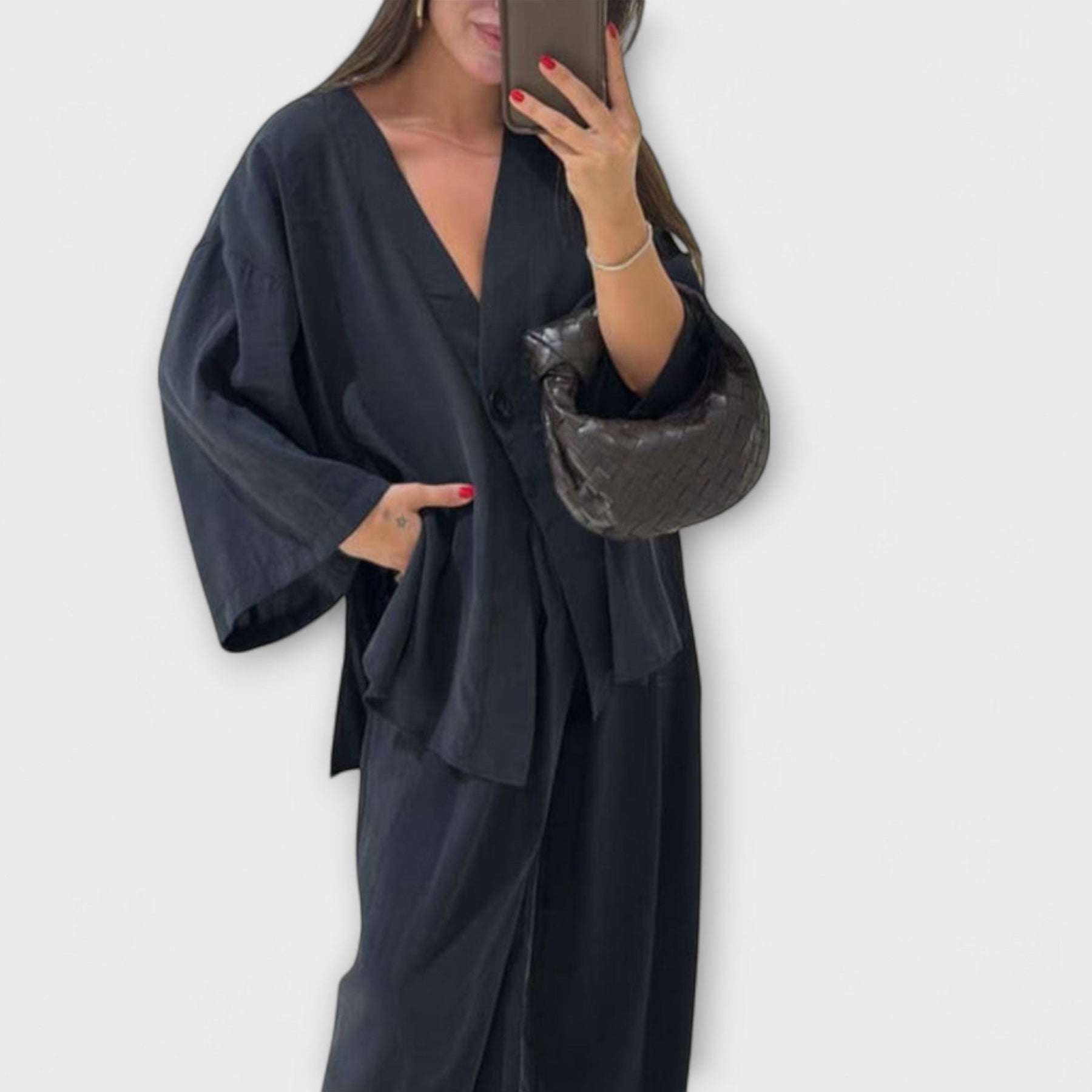 Damen-Freizeitset Jacqueline mit Top und Hose – Ansicht 10