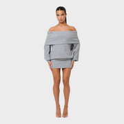 Hennessy – Besticktes Minikleid mit luftiger Anmutung