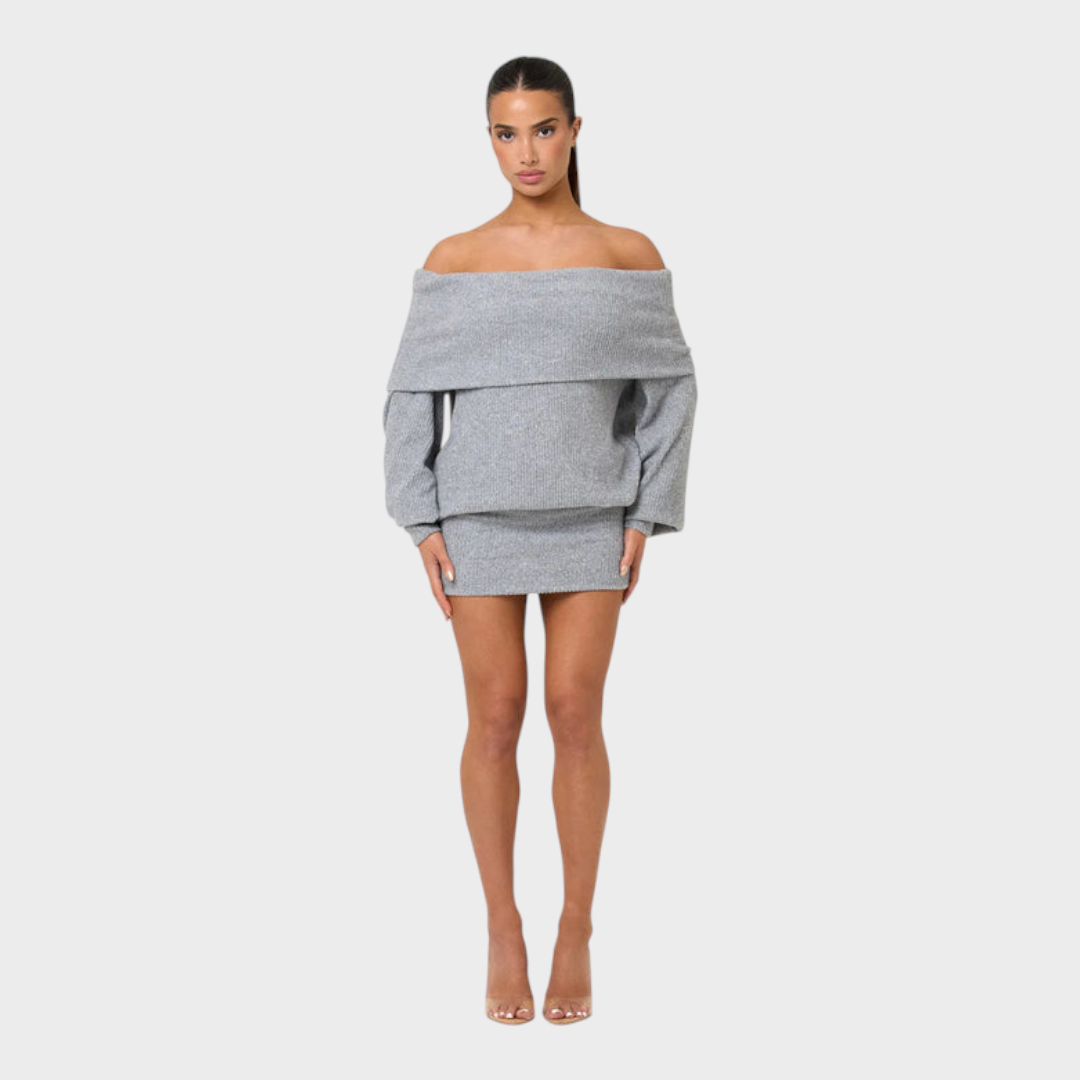 Hennessy – Besticktes Minikleid mit luftiger Anmutung
