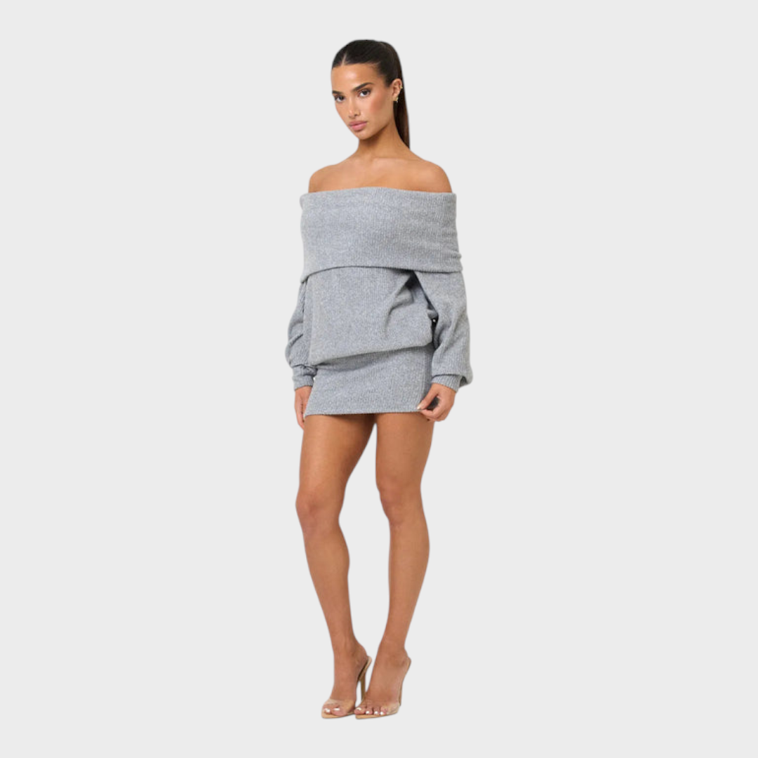 Hennessy – Besticktes Minikleid mit luftiger Anmutung
