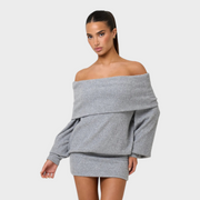 Hennessy – Besticktes Minikleid mit luftiger Anmutung