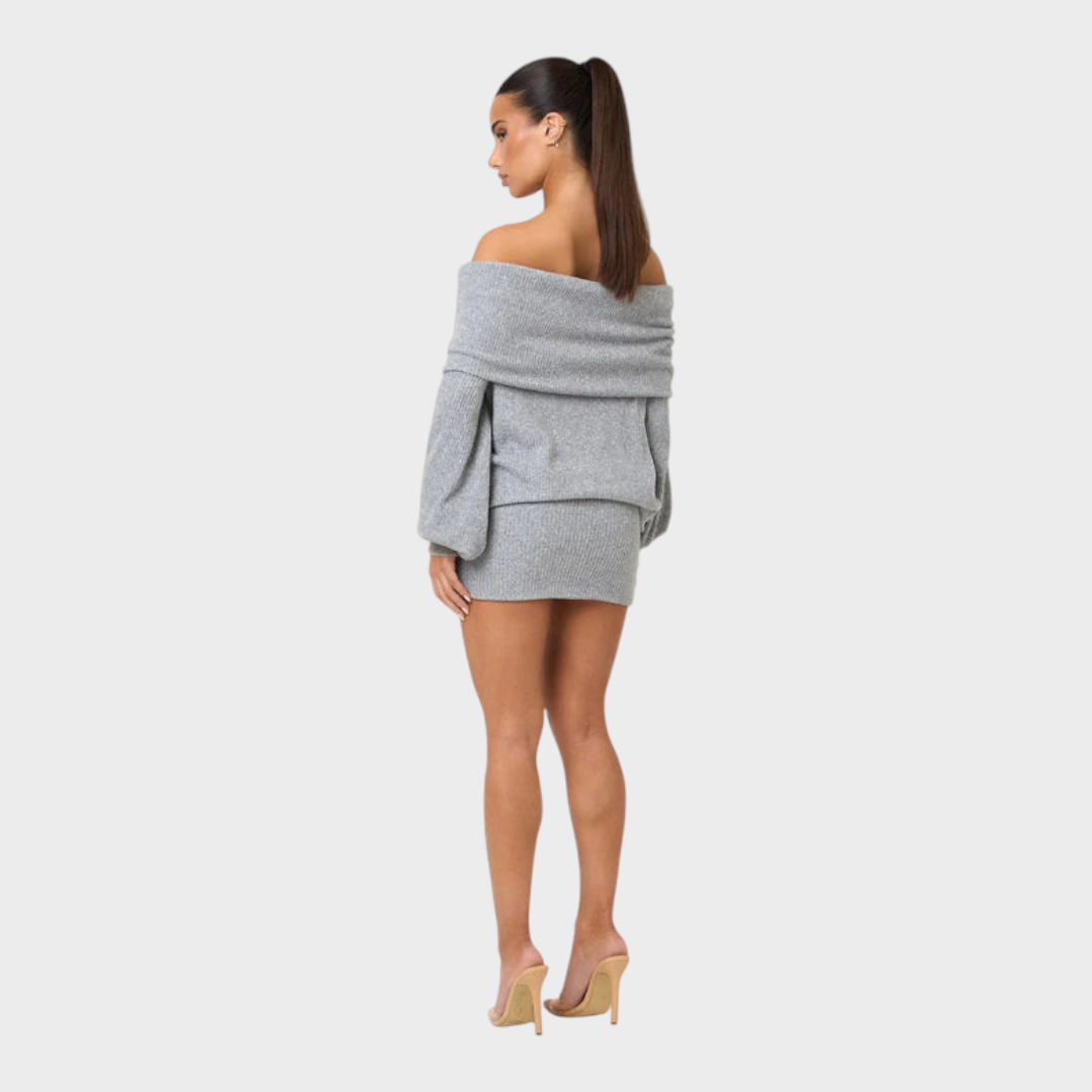 Hennessy – Besticktes Minikleid mit luftiger Anmutung