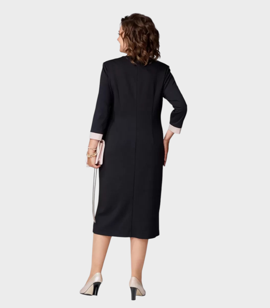 Allana | Elegantes Kleid mit V-Ausschnitt