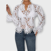 Asymmetrische Damenbluse Savannah – Ansicht 6