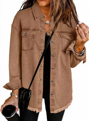 Roxane – Klassische Jeansjacke für Damen – Ansicht 6