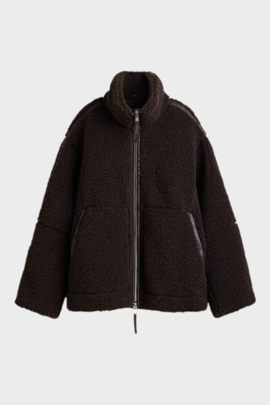 Nora – Teddy-Fleecejacke für Damen – Ansicht 3