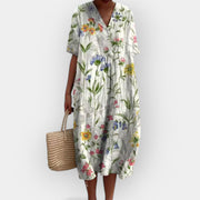 Florales Sommerkleid für Damen – Ansicht 5