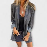 Damen-Jeansjacke Elina im Blazer-Stil – Ansicht 5