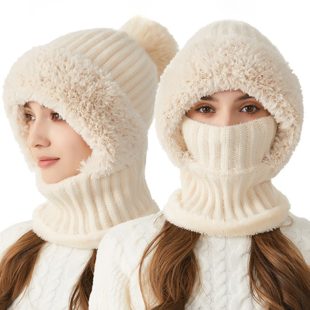 Alpina – 3-in-1-Strickmütze für Damen – Ansicht 9