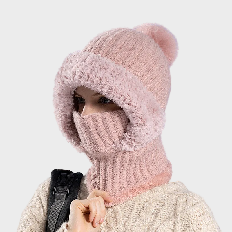 Alpina – 3-in-1-Strickmütze für Damen – Ansicht 6