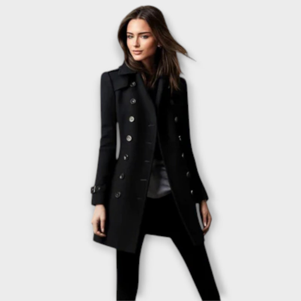 Linda - Zweireihiger Trenchcoat