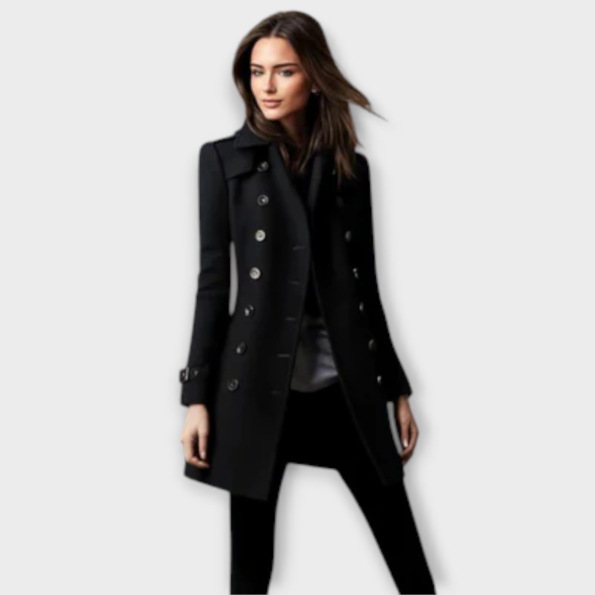 Linda - Zweireihiger Trenchcoat