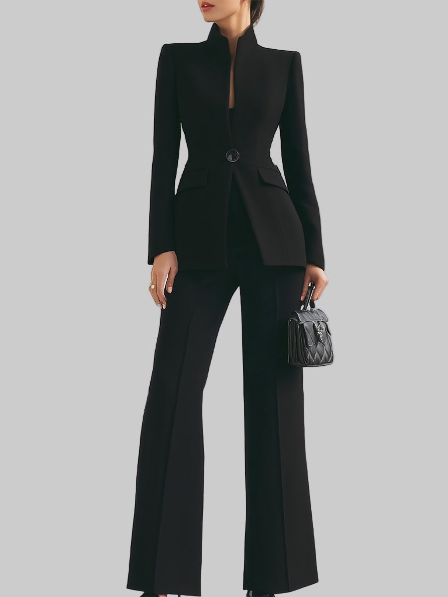 Sharie | Elegantes Jacken- und Hosen-Set