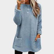 Willa – Bequemer Damenpullover mit Bauchabdeckung
