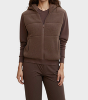 Karoline – Dreiteiliges Strick-Lounge-Set für Damen – Ansicht 2