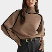 Alexandra – Eleganter weicher Rollkragenpullover für Damen