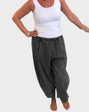 Gwen – Lockere Damenjeans mit elastischem Bund – Ansicht 10