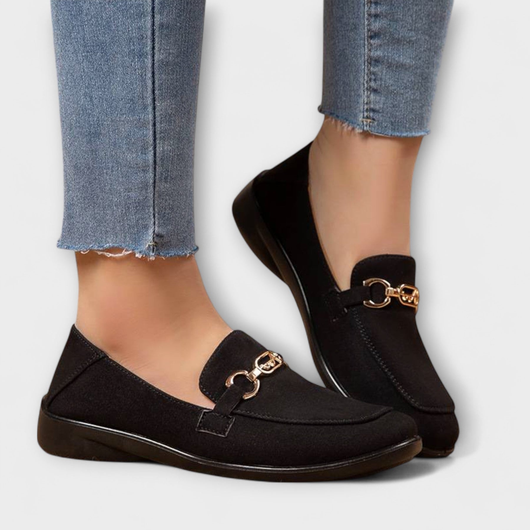 Damen-Loafer aus Flanell – Ansicht 2