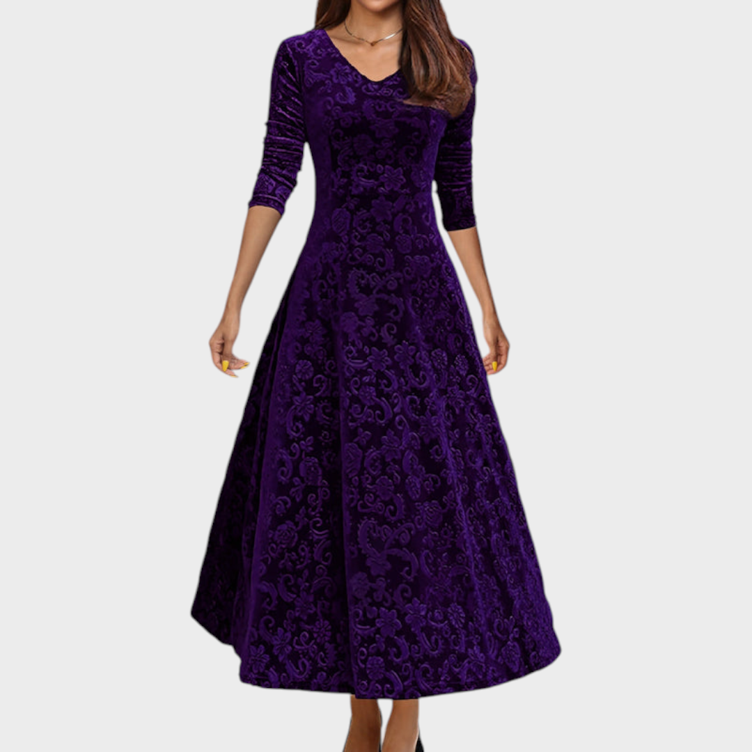 Debbie – Festliches Samtkleid – Ansicht 7