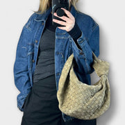 Emi – Große gewebte Tasche für Damen mit Knotendetail – Ansicht 3