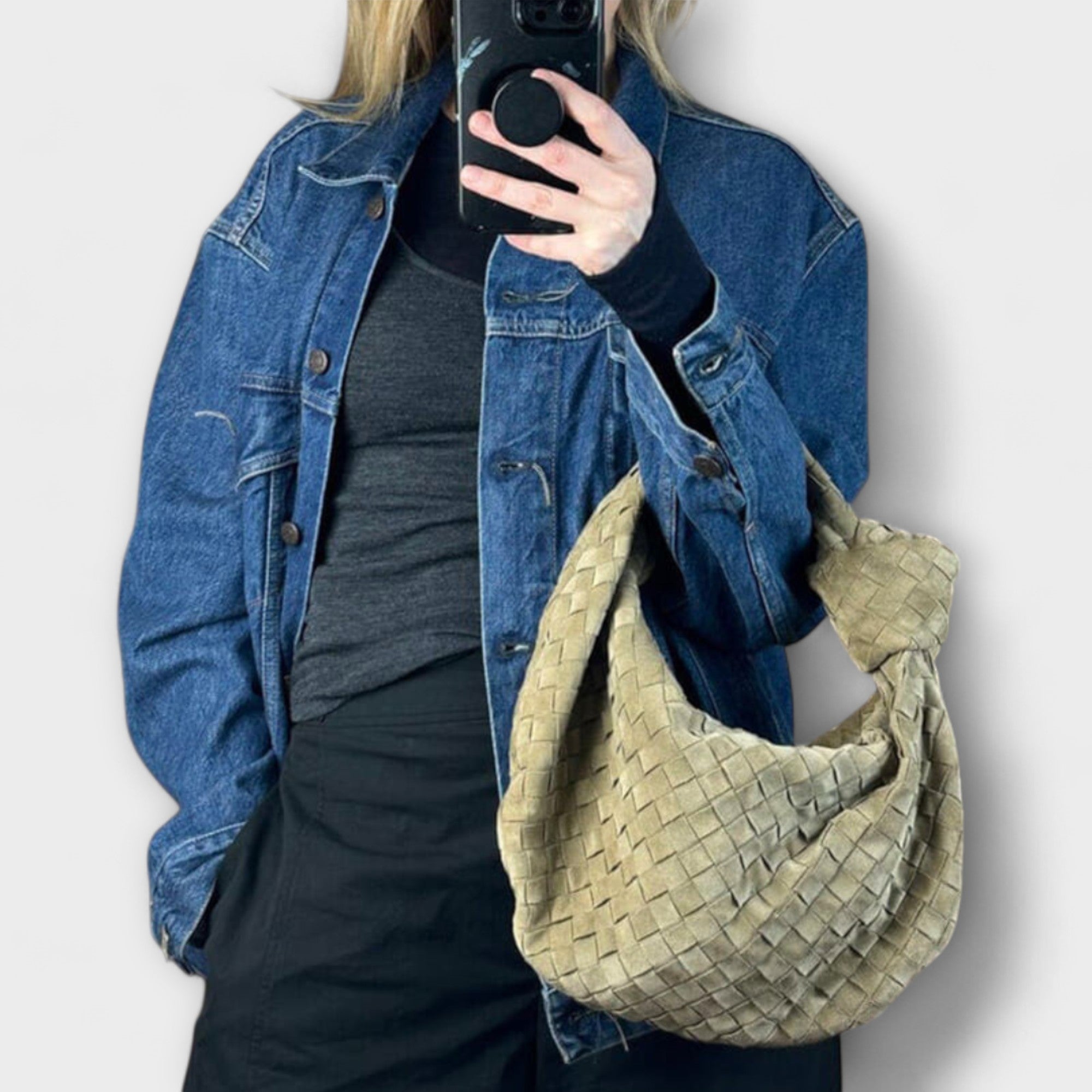 Emi – Große gewebte Tasche für Damen