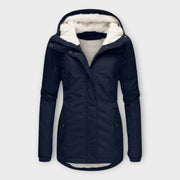 Wasserdichte wattierte Damen-Winterjacke Sophie – Ansicht 2