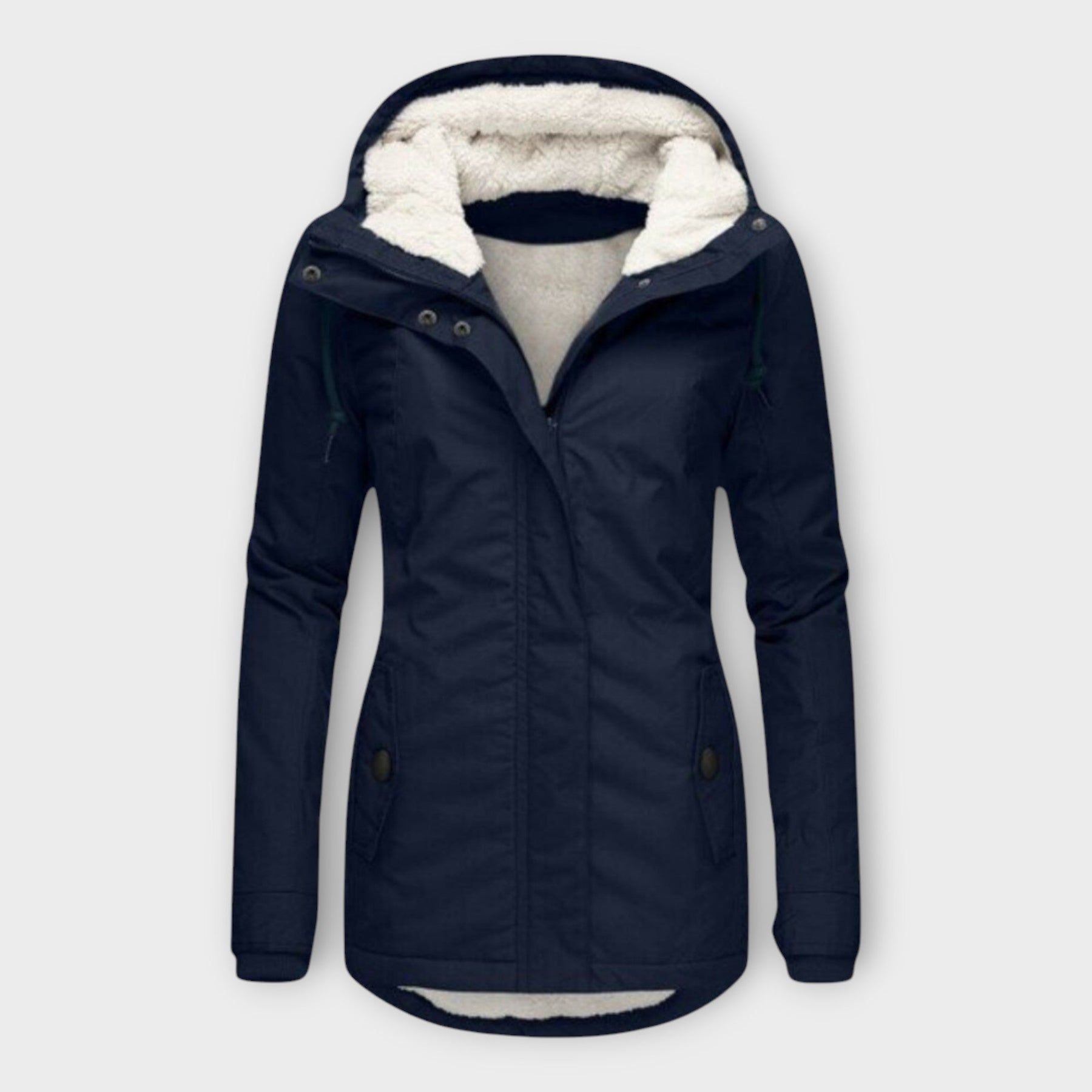 Wasserdichte wattierte Damen-Winterjacke Sophie – Ansicht 2