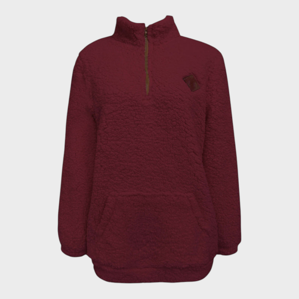 Eloise | Fleecegefüttertes Sweatshirt mit Reißverschluss